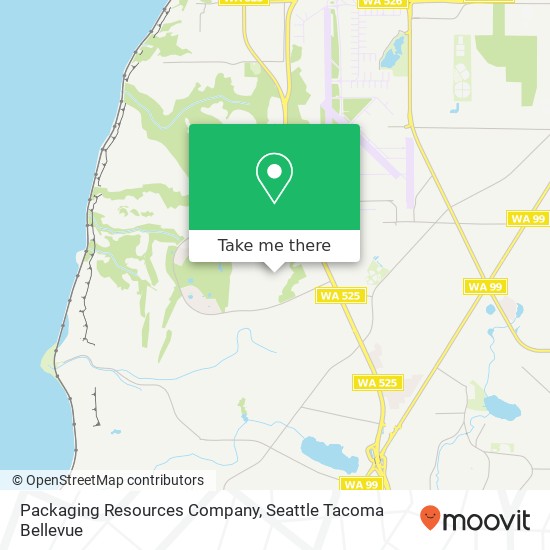 Packaging Resources Company map