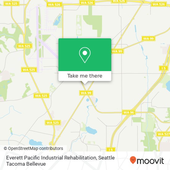 Mapa de Everett Pacific Industrial Rehabilitation
