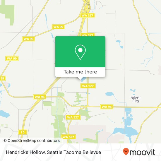 Hendricks Hollow map