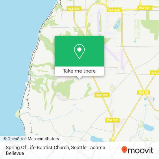 Mapa de Spring Of Life Baptist Church