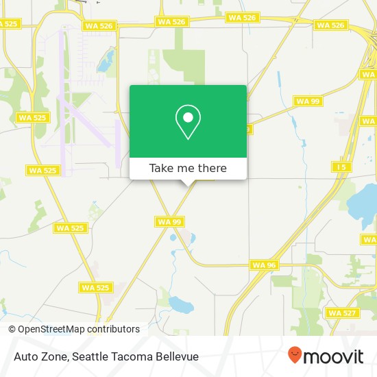 Auto Zone map