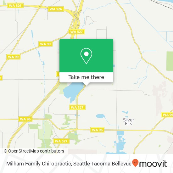 Milham Family Chiropractic map