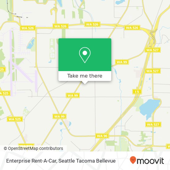 Enterprise Rent-A-Car map