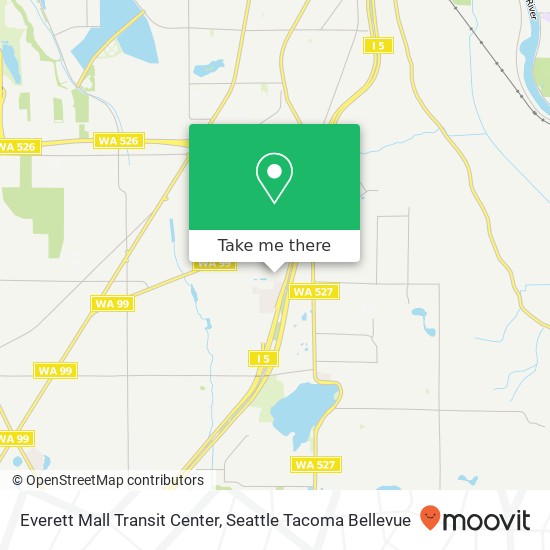 Mapa de Everett Mall Transit Center