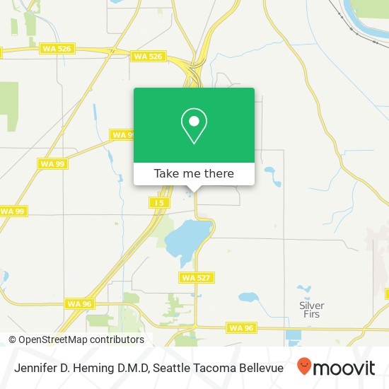 Mapa de Jennifer D. Heming D.M.D