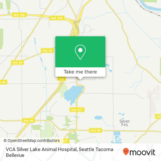 VCA Silver Lake Animal Hospital map