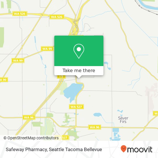 Mapa de Safeway Pharmacy