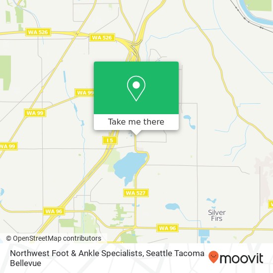 Northwest Foot & Ankle Specialists map