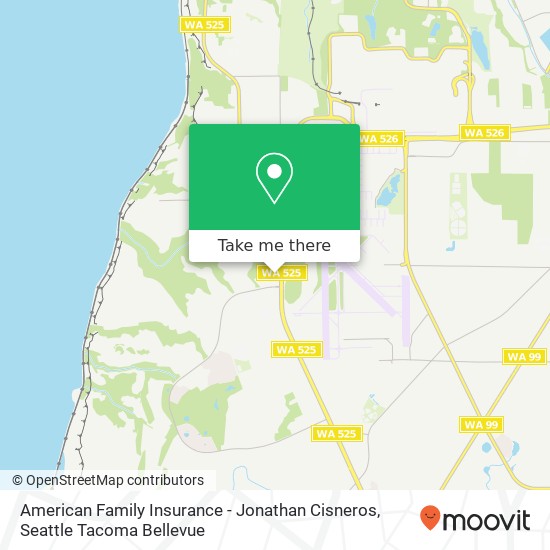 American Family Insurance - Jonathan Cisneros map