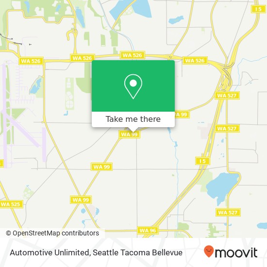 Automotive Unlimited map