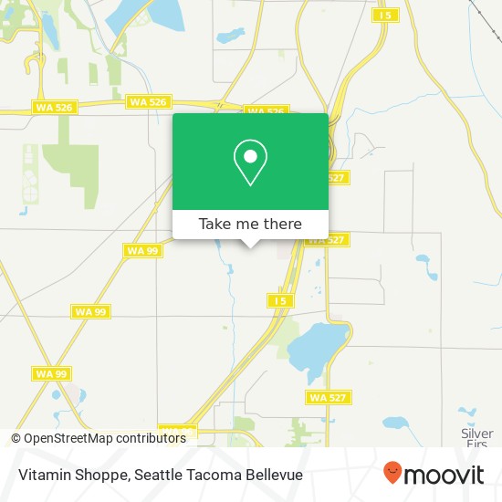 Mapa de Vitamin Shoppe