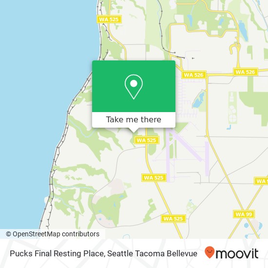 Pucks Final Resting Place map