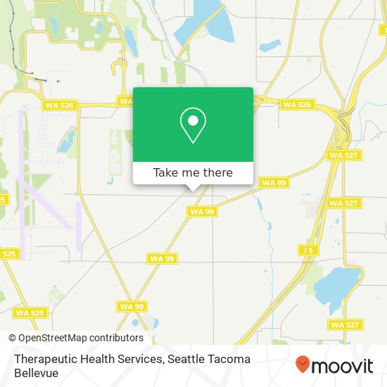 Therapeutic Health Services map