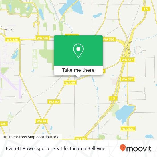 Everett Powersports map
