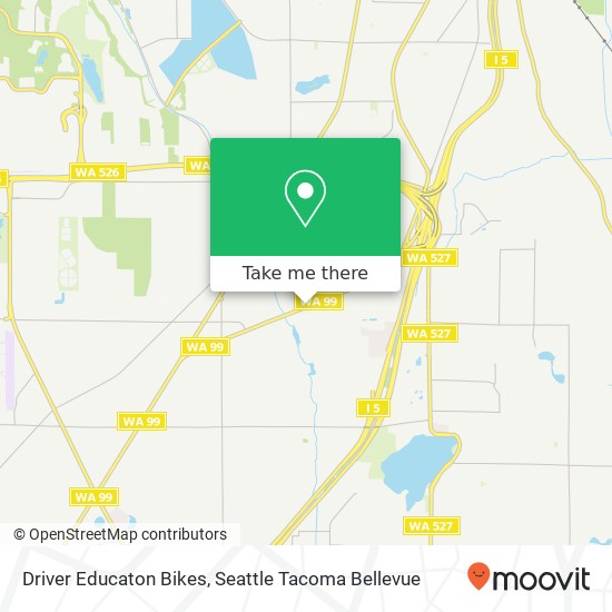 Driver Educaton Bikes map