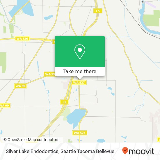 Mapa de Silver Lake Endodontics