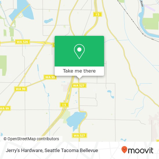 Jerry's Hardware map