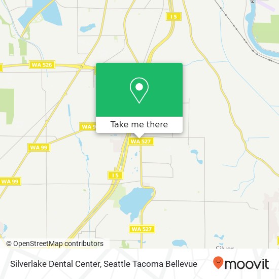 Mapa de Silverlake Dental Center