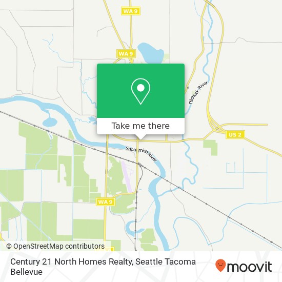 Mapa de Century 21 North Homes Realty