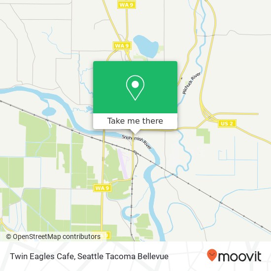 Twin Eagles Cafe map
