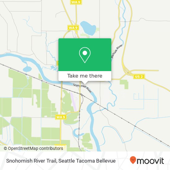 Snohomish River Trail map