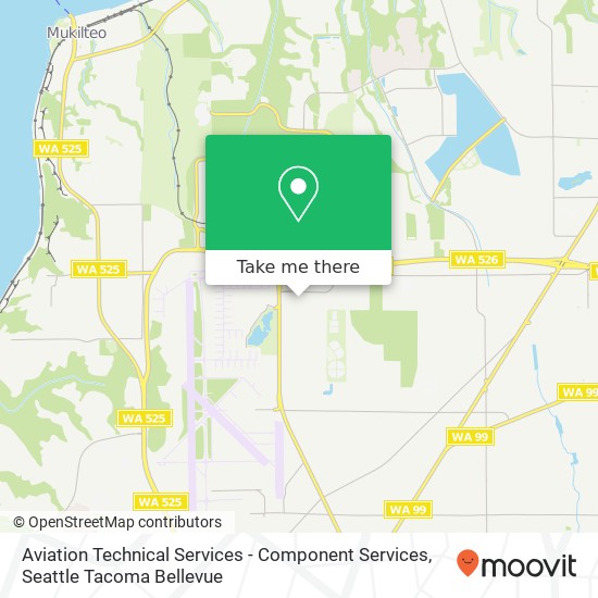 Aviation Technical Services - Component Services map