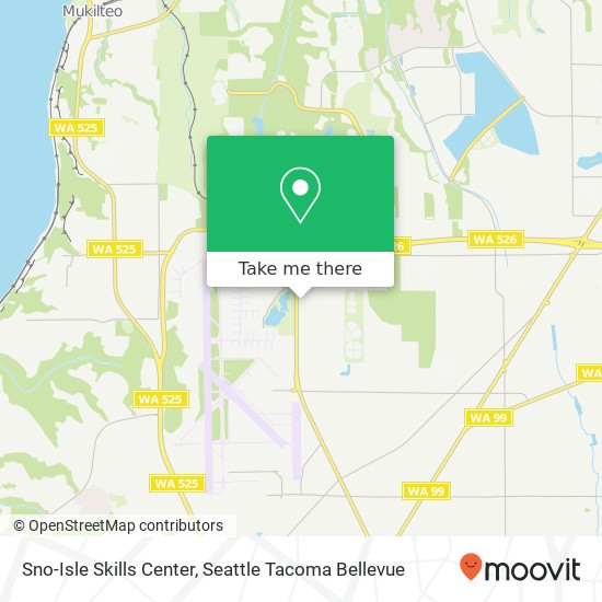 Mapa de Sno-Isle Skills Center