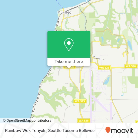 Rainbow Wok Teriyaki map