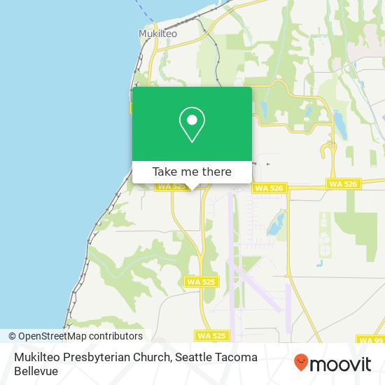 Mukilteo Presbyterian Church map