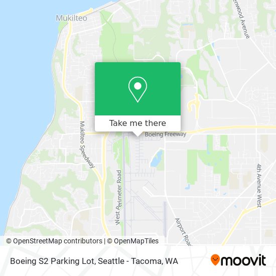 Mapa de Boeing S2 Parking Lot