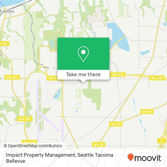 Impact Property Management map