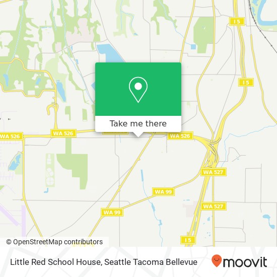 Mapa de Little Red School House