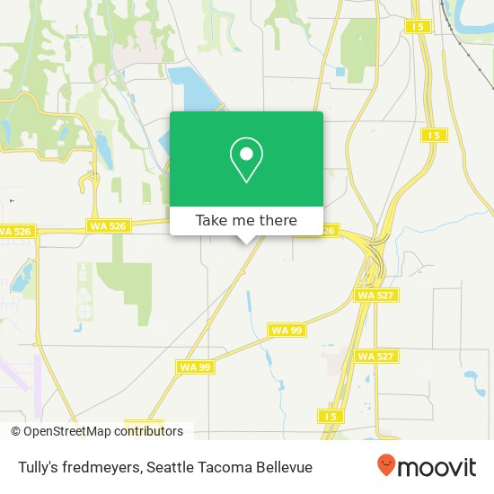 Mapa de Tully's fredmeyers
