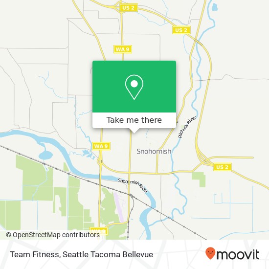 Team Fitness map