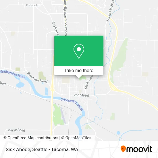 Mapa de Sisk Abode