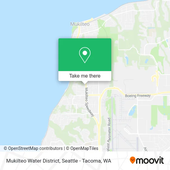 Mukilteo Water District map