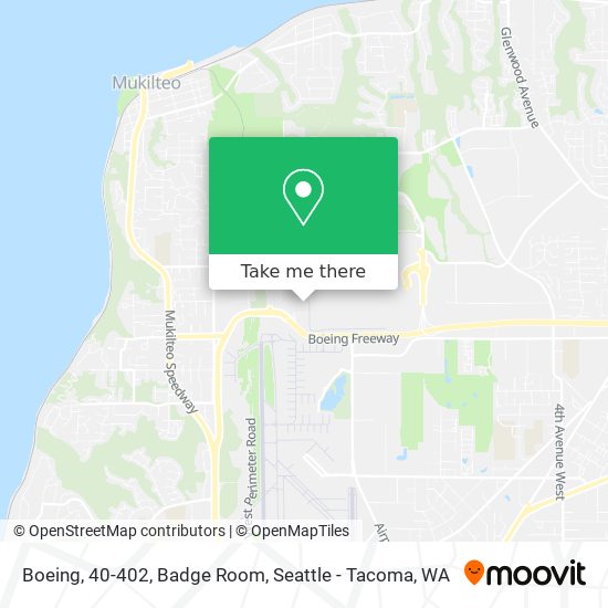Mapa de Boeing, 40-402, Badge Room