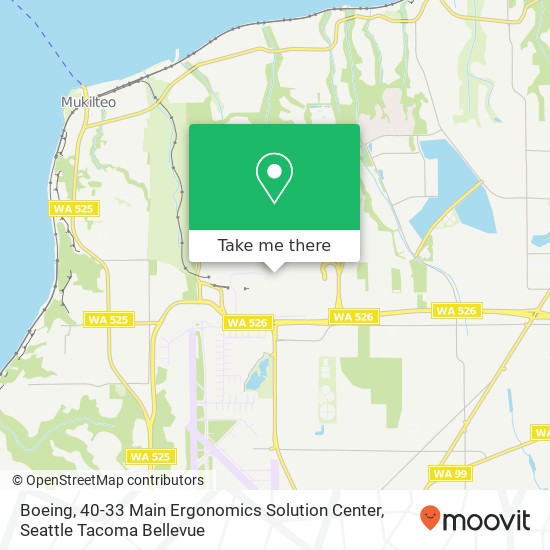 Boeing, 40-33 Main Ergonomics Solution Center map