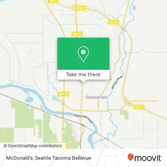 McDonald's map