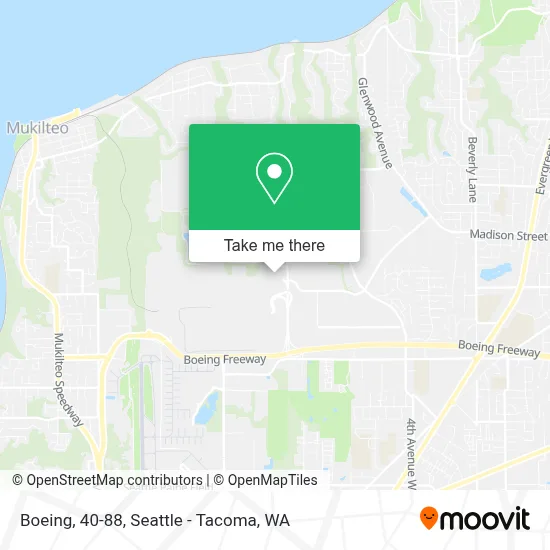 How to Get to Boeing, 40-88 in Everett by Bus?
