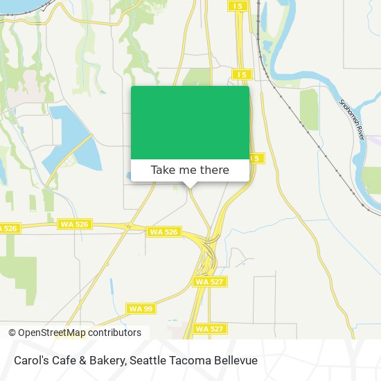 Mapa de Carol's Cafe & Bakery