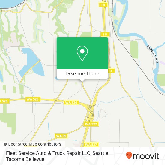 Mapa de Fleet Service  Auto & Truck Repair LLC