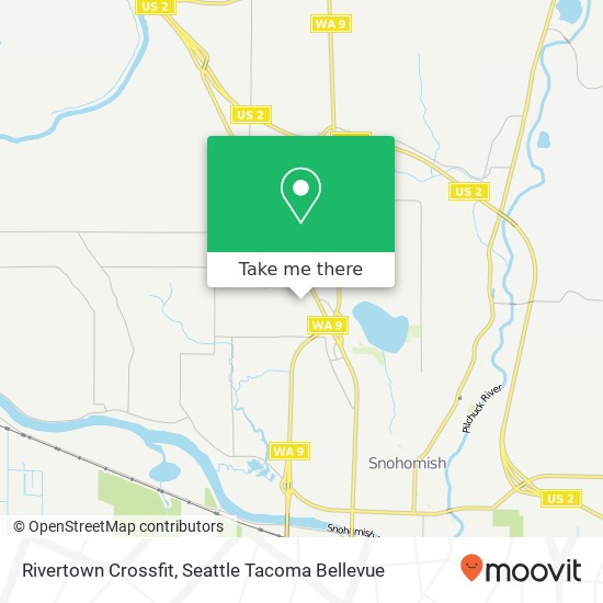 Rivertown Crossfit map