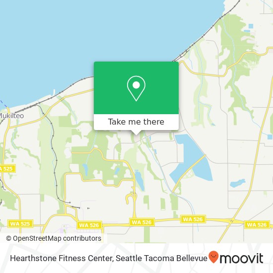 Hearthstone Fitness Center map