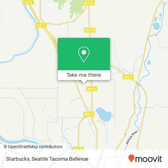 Mapa de Starbucks