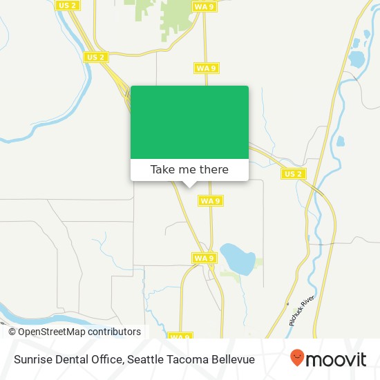 Mapa de Sunrise Dental Office