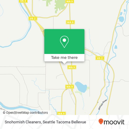 Snohomish Cleaners map