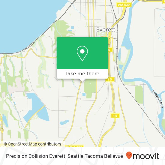 Mapa de Precision Collision Everett