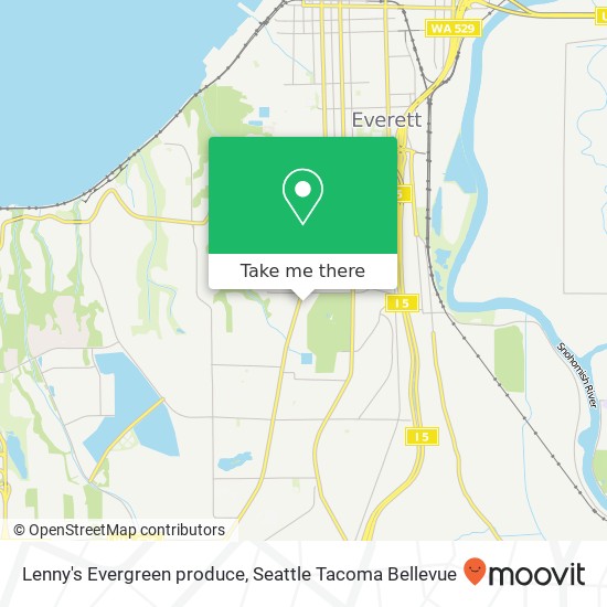 Lenny's Evergreen produce map