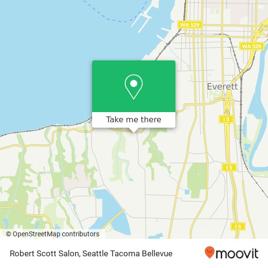 Robert Scott Salon map